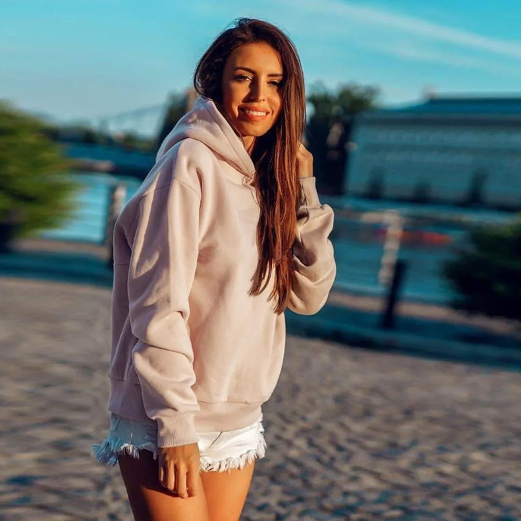 Hoodies Women Hoodies And Sweatshirts Women Autumn 2019 Hollow Out Hooded Collar Long Sleeve Hoodie Streetwear Harajuku Hoodie