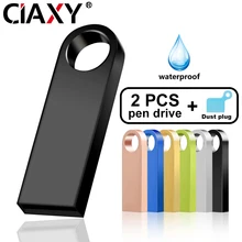 Black Cle Usb Flash Drive 64GB 128GB Pendrive 32GB Waterproof Pen Drive 16GB 8GB Flash Usb 2.0 флешка Memoria Usb Stick Key Gift
