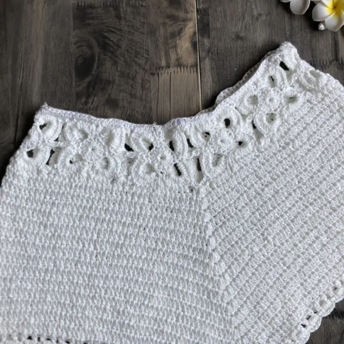 Women Hollow Shorts Knitting Slim Breathable Solid Color for Summer Beach Party JS25