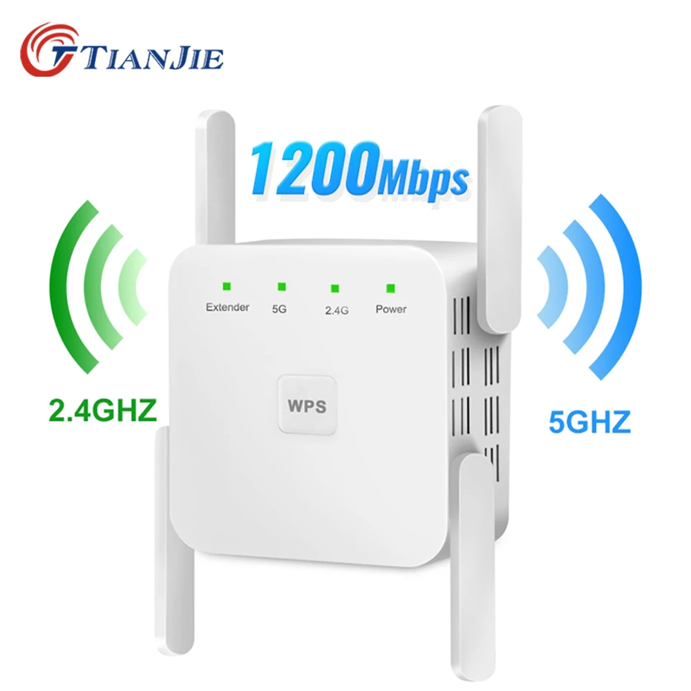 Усилитель Wi-Fi TIANJIE 1200 Мбит/с 300 | Компьютеры и офис