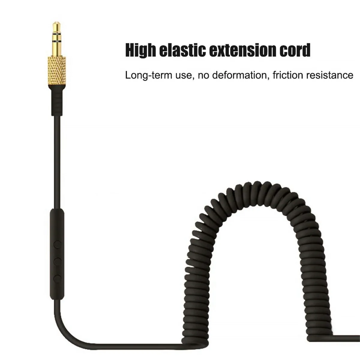 KINCO 3,5 мм аудио провод для Marshall-наушники с микрофоном Монитор MID wobarn гарнитура динамик замена кабеля автомобильный аудиокабель наушников