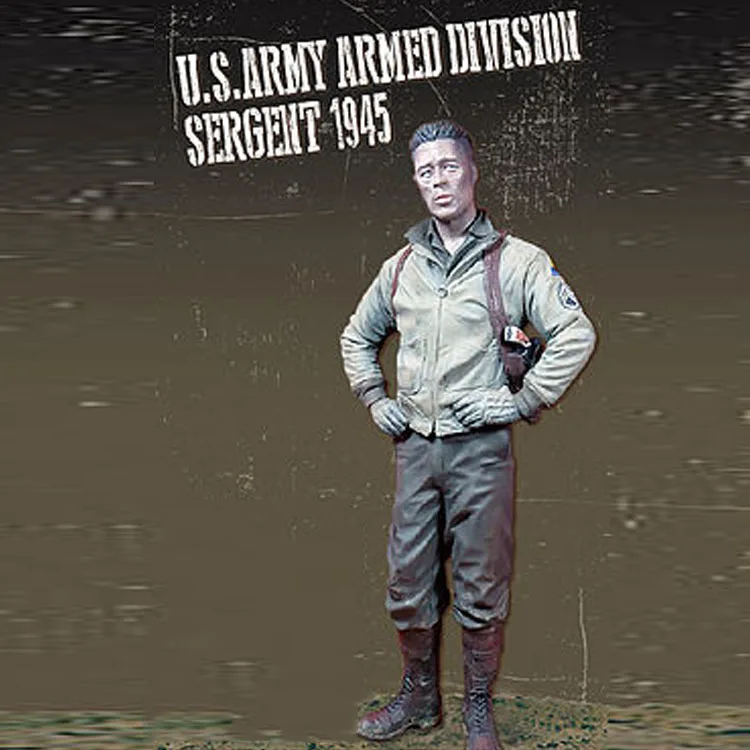 Набор фигурок из неокрашенной смолы в масштабе 1/35 Sergent|Наборы для сборки моделей|