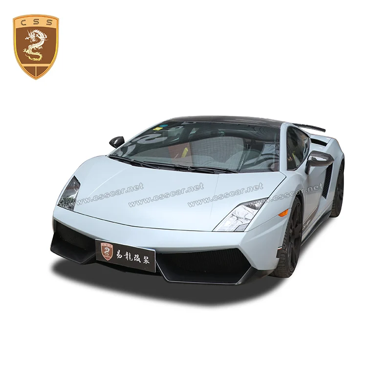 Автомобильный-Стайлинг для Lamborghini 2007 Gallardo LP550 LP560 LP570 углеродное волокно стильная боковая юбка нижняя часть волокна автомобильные аксессуары