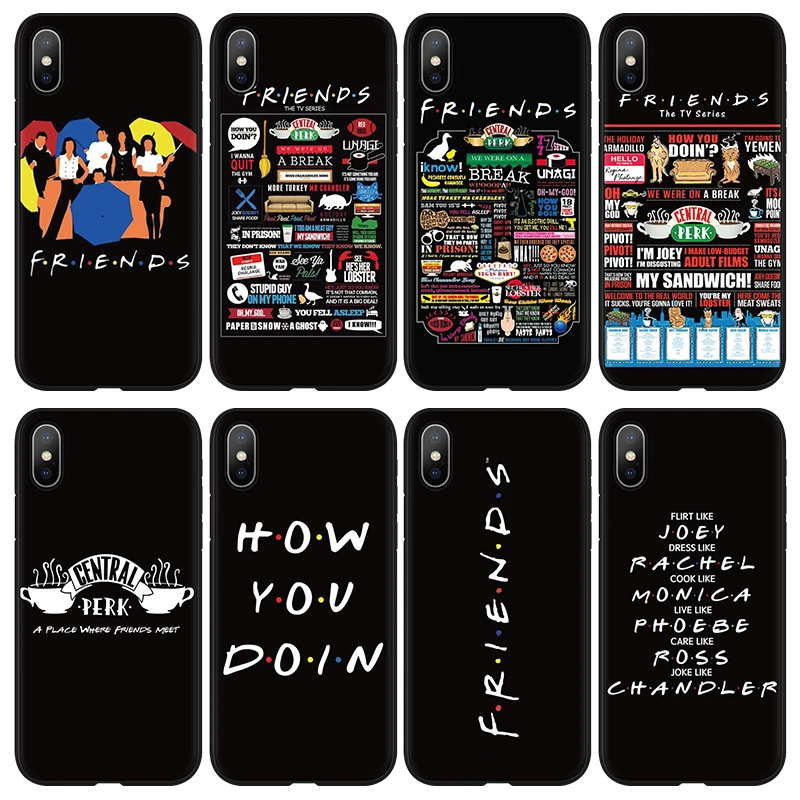 

Central Perk Coffee friend tv show how you doin Case for iphone 6 6s 7 8 Plus SE 2 Cover FOR iphone 11 12 Pro XR XS Max X Case