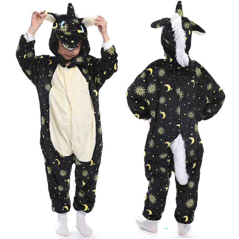 Children Unicorn Kigurumi Pajamas Boy Girl Anime Overall Panda Pijama Onesie Kids Baby Costume Winter Animal Sleepwear Cosplay Children Unicorn Kigurumi Pajamas Boy Girl Anime Overall Panda Pijama Onesie Kids Baby Costume Winter Animal Sleepwear Cosplay