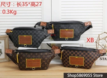 

Luxury Leather Handbags Bags Louis Vuitton LV- Designer Brand Men/Women's Shoulder Bags Large Capacity Ladies Hand Bags L341
