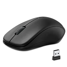 

Wireless Mouse RAPOO 2.4G Portable Ergonomic Wireless Mouse 3 Buttons Silent Cordless Mouse Optical Mice with USB Nano Receiver