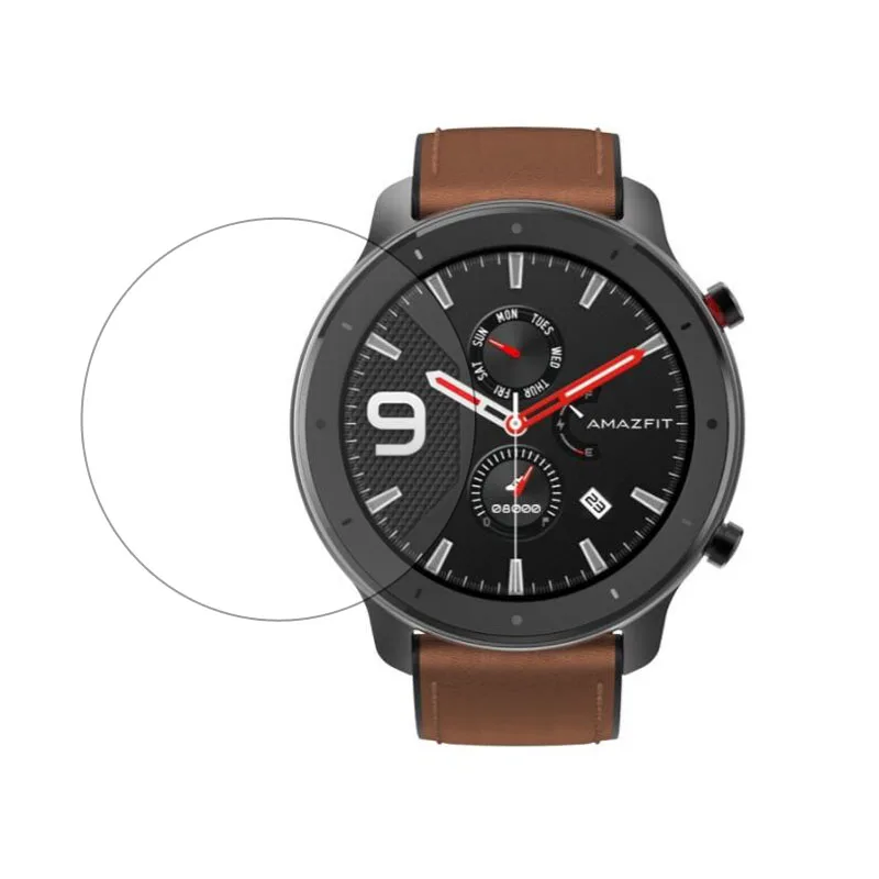 

Tempered Glass Clear Protective Film Protection For AMAZFIT GTR Sport Watch 42mm 47mm Smartwatch Display Screen Protector Cover
