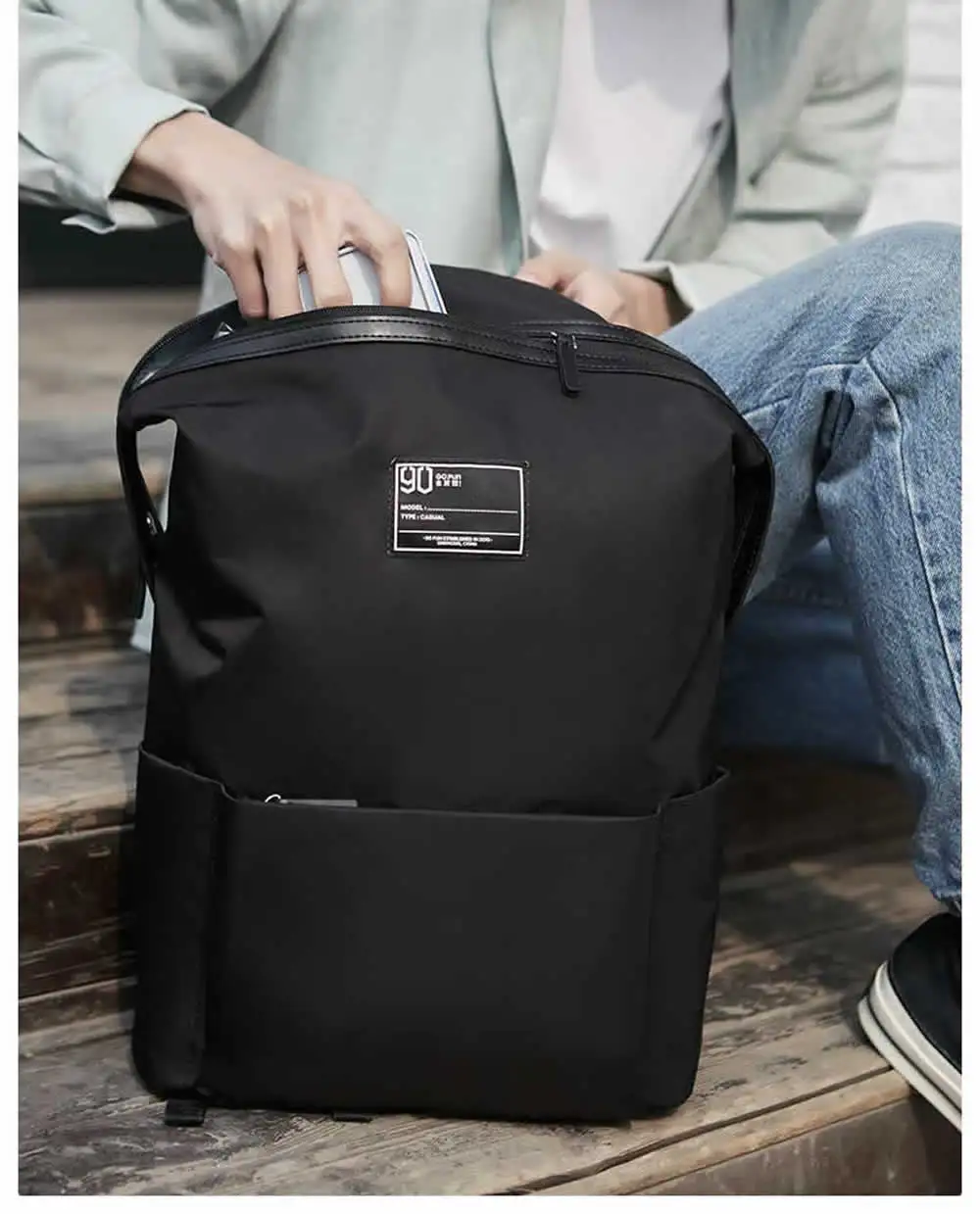 Xiaomi 90FUN Lecturer Fashion School Bag 9