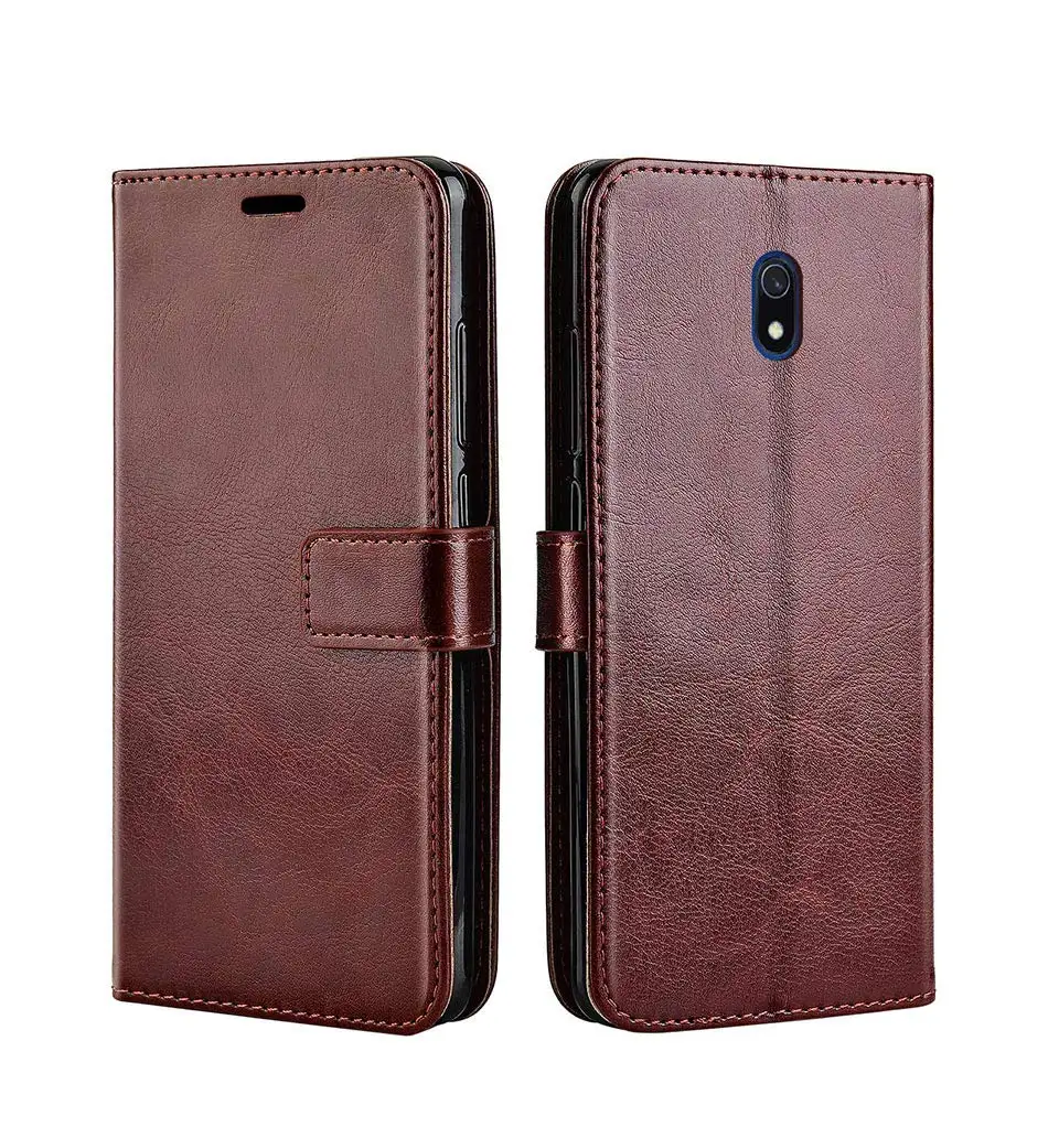 Luxury Flip leather case on For Xiaomi Redmi 8A Case Redmi 8A 8 A back case on For Xiaomi Redmi 8 8A Cover xiaomi leather case chain