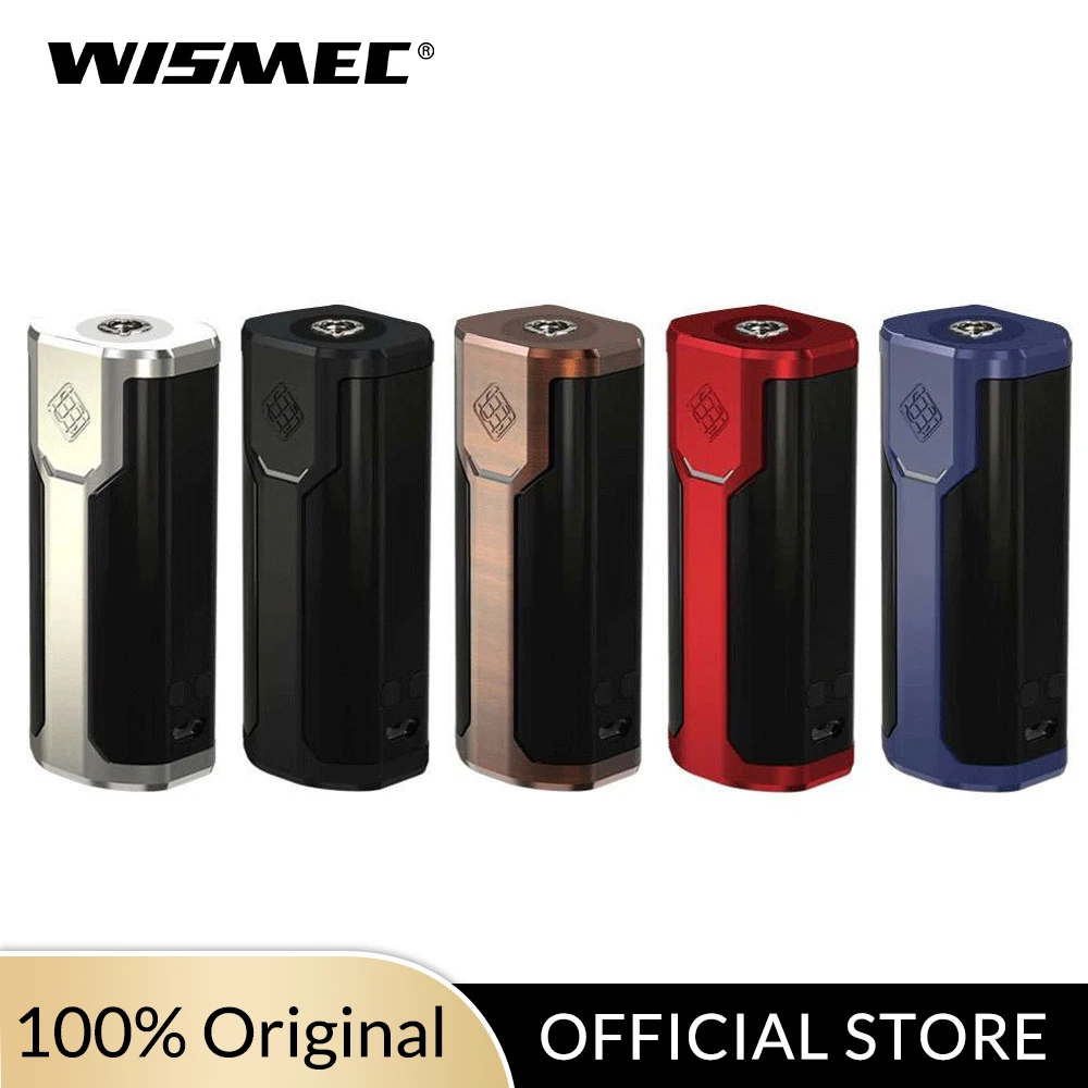 Оригинальный Wismec SINUOUS P80 mod с мини баком Elabo 2 мл 80 Вт бокс мод для электронных