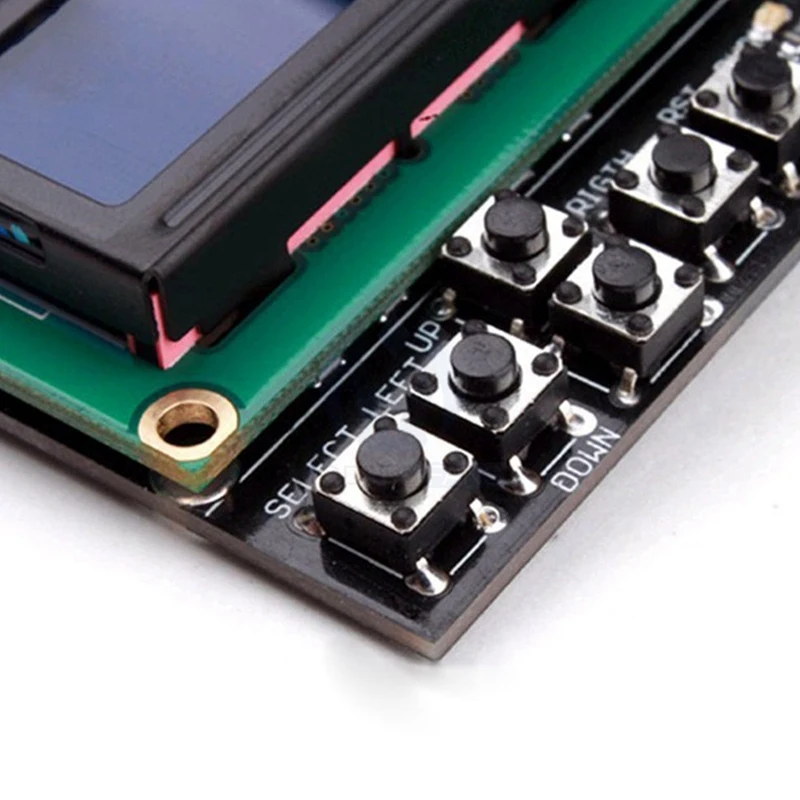 1 шт. ЖК-клавиатура Щит Lcd1602 ЖК 1602 Модуль дисплей для Arduino Atmega328 Atmega2560 Raspberry Pi Uno синий экран Wavgat