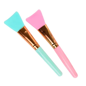 

Multifunction 1pcs Soft Silicone Facial Face Mash Pink Fan Shaped Makeup Brush Women Mixing Skin Face Care Cosmetic Makeup Tools