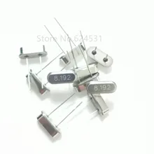 10 шт. встроенный пассивный кварцевый генератор HC-49S DIP-2 2 фута 49S 8,192 M 8,192 MHZ резонатор