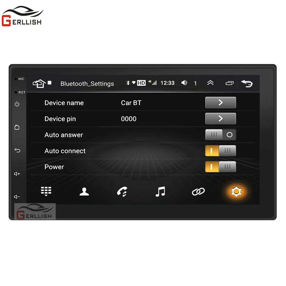 Четырехъядерный 7 &quotавтомобильный dvd плеер Android мультимедийный 1024*600 GPS навигация