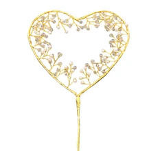 Украшение для кексов, флажки для кексов, топпер для торта, вечерние украшения для выпечки, выбор еды, сделай сам, свадьба, день рождения, в форме сердца