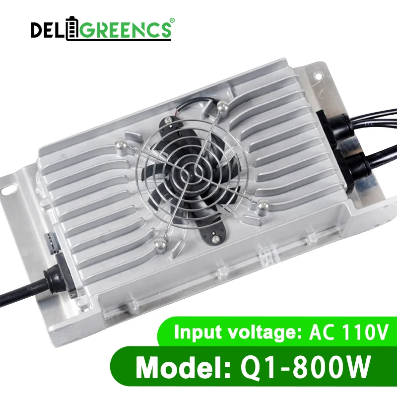 Smart 800W Charger For EV Car Motorcycle Waterproof 24V 36V 48V 60V 72V 10A Onboard Lithium for Li-ion LiFePO4 LTO Pack | Электроника
