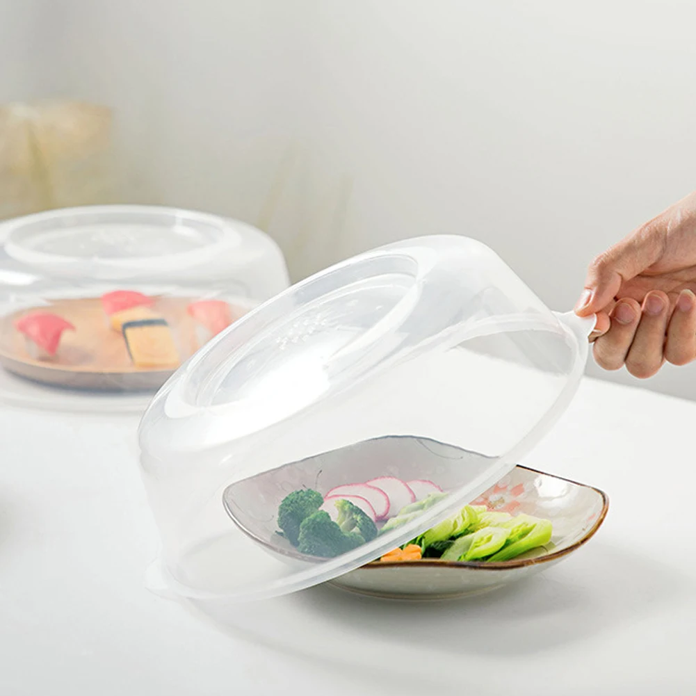

New Plastic Sealing Cover Food Storage Lid Refrigerator Dish Lids Plate Microwave Oven Crisper Cap Dustpoof Cover Kitchen Tool