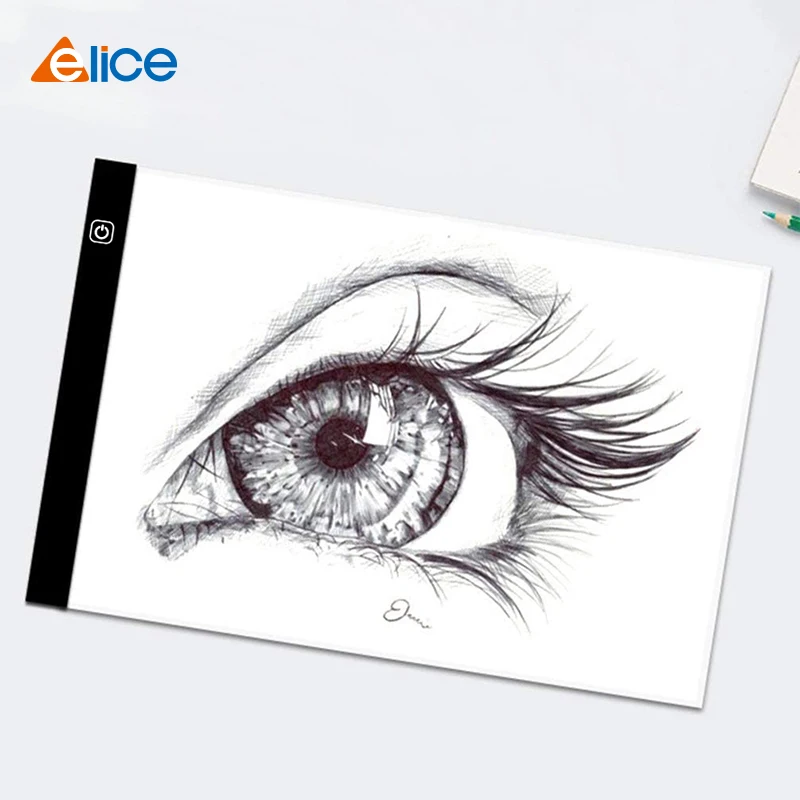 

Elice A4 LED Drawing Tablet Digital Graphics Pad USB LED Light Box Copy Board Electronic Art Graphic Painting Table