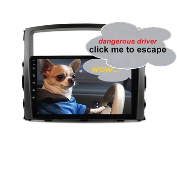 

Car Android 9.0 Player for Mitsubishi PAJERO 2006 12 tape recorder 4G Lte sim card Bluetooth GPS Radio Head Unit 2.5D IPS screen