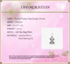 2020 Spring New 925 Sterling Silver Beads Poodle Puppy Dog Dangle Charm fit Original Pandora Bracelets Women Fashion DIY Jewelry 5