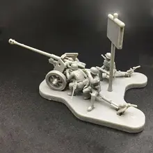 1/72 PAK40 M30 3D анти противотанковое орудие сборка модель строительные головоломки развивающая игрушка Подарки на день рождения