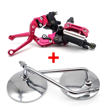 

CNC Motorcycle Brake Lever&Side Mirror Accessories For YAMAHA thundercat mt 09 tracer cygnus x125 majesty 400 yz 250 majesty 125