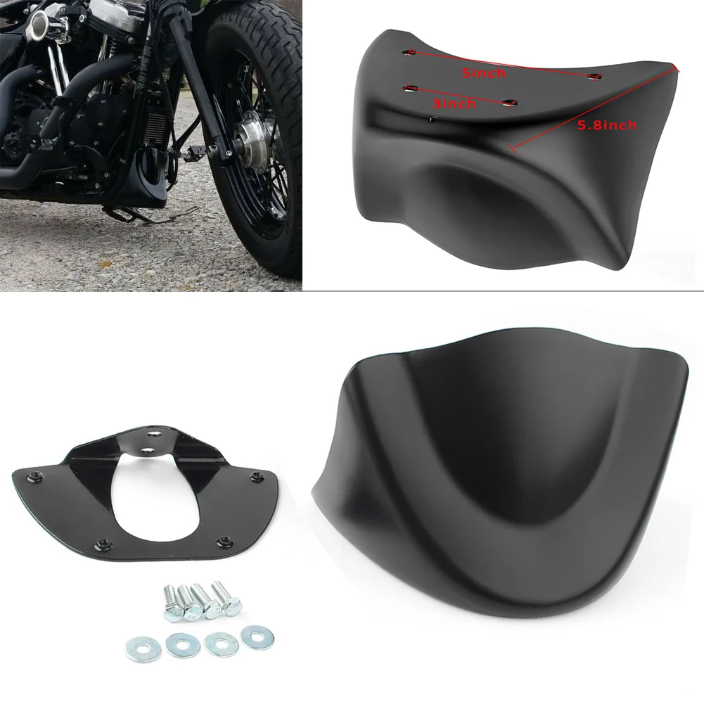 

Новый передний спойлер для подбородка, обтекатель для Harley Dyna FXD FXDB 2006-2015, матовый черный ABS пластик, аксессуары для мотоциклов