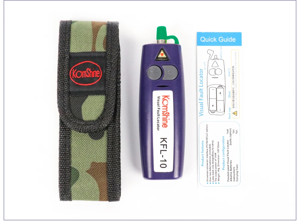 

KFL-10 Handheld Visual Fault Locator/VFL/Fiber Break Checker, Pen fiber cheaker can test 12KM