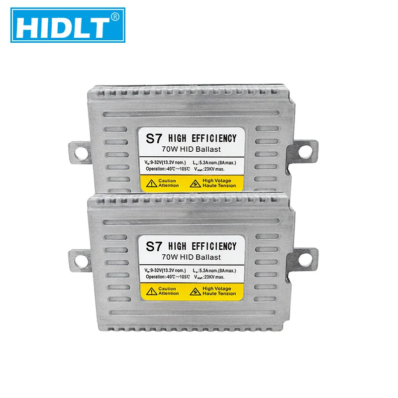 HIDLT 2PCS AC 12V 24V 70W Fast Start DLT Xenon HID Electronic Ballast Ignition For Truck Headlight Lamp Xenon H7 H1 H11 HB3 HB4 (5)