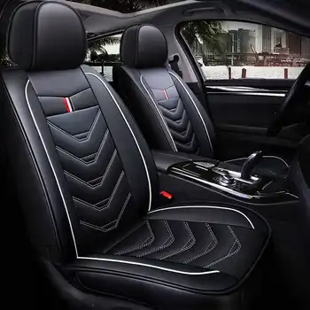 

New Universal PU Leather Car Front seat covers For Toyota Corolla Camry Rav4 Auris Prius Avensis SUV auto accessories car sticks