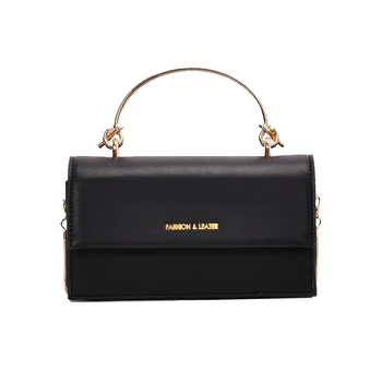 

Fashion solid color metal portable square lady luxury brand handbag crossbody bags for womenpurses and handbags sac a main femme