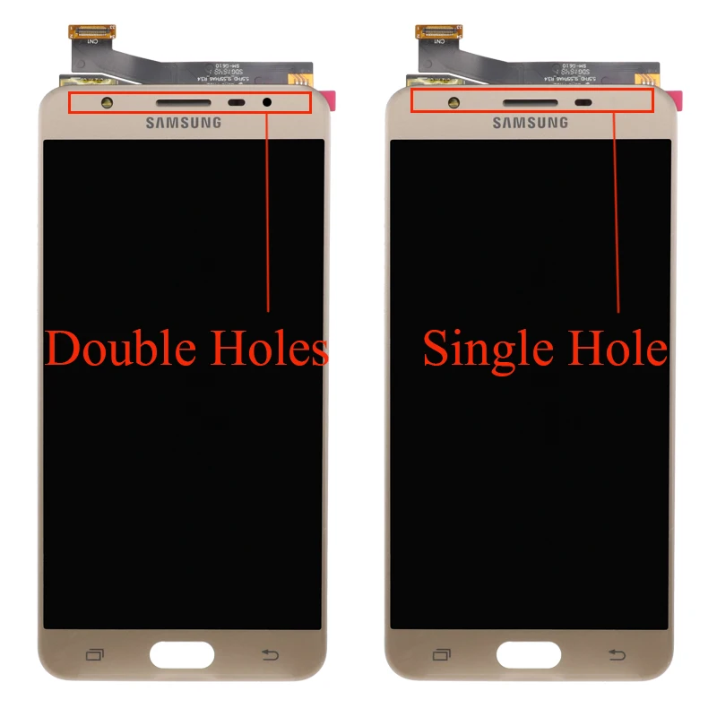 5 ''Оригинальный дисплей для SAMSUNG Galaxy J7 Prime 2016 LCD сенсорный экран с рамкой G610 G610F