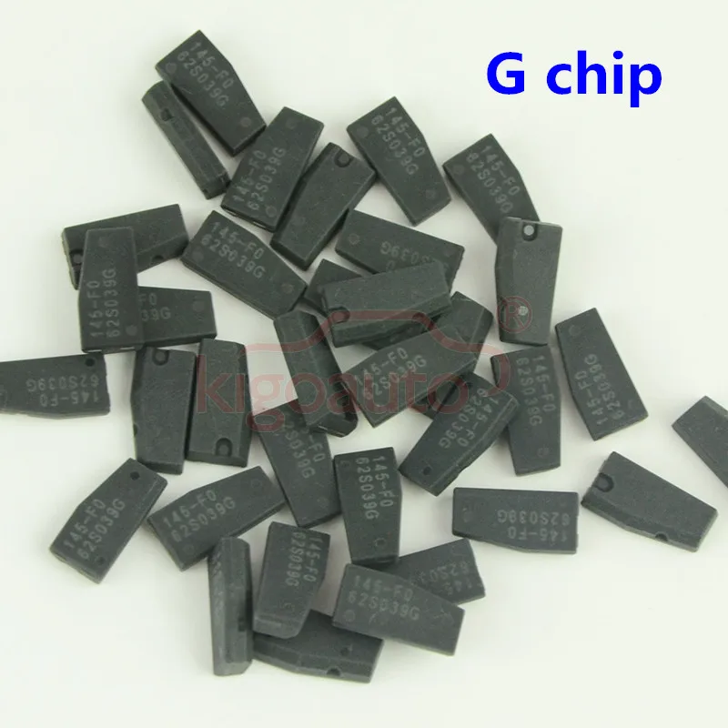 

kigoauto 5pcs Transponder Key remote car key chip blank suitable for Toyota G chip transponder carbon