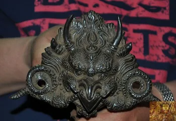 

wedding decoration Tibetan Buddhism Bronze Winged Garuda Bird God Tantra Wall hanging Buddha Statue