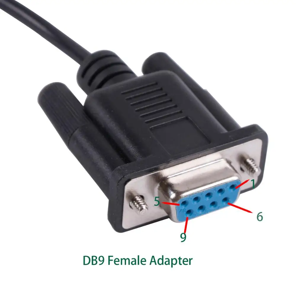 APC PDU용 직렬 어댑터 케이블, DB9 to RJ11, RJ12, RS232, 940-0144A