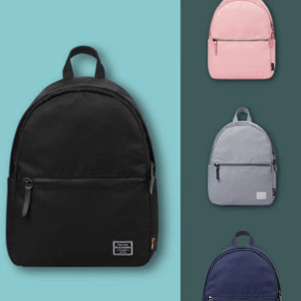 Черный маленький дорожный рюкзак для ноутбука женские сумки учебы цветной
