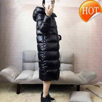 

Jacket Women's Down Korean Puffer Winter Jacket Women Clothes 2020 Black Long Coat Female Parka Chaqueta Mujer MY3403