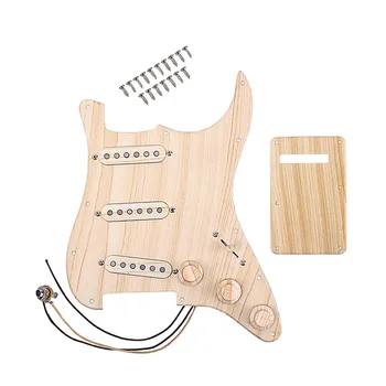 

Quality Maple Guitar Pickguard With Tremolo Bridge Humbucker SSH Scratch Plate