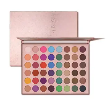 

48 Colors Professional Eyeshadow Palette Pearl Matte Multifunctional Eyeshadow Women Makeup Accessory