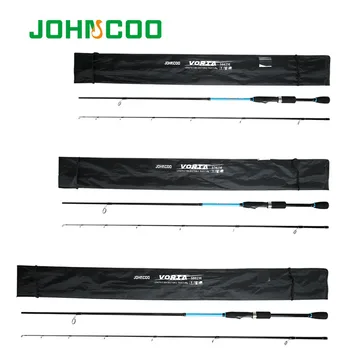 

JOHNCOO VORIA Spinning Rod 1.98 2.1 2.4 2.7m Quick Action Fishing Rod High Quality ML M MH Fishing Cane Fishing Accessories