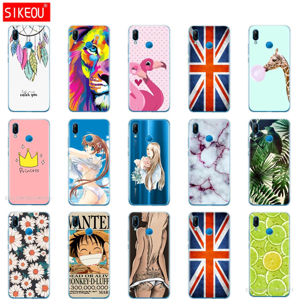 Чехол для huawei P20 LITE чехол p20 pro задняя крышка силикон 360 полная защита P 20 Lit Coque etui
