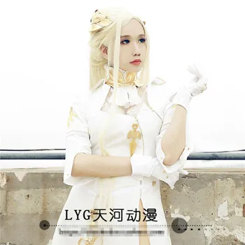 

2019 Game NieR:Automata cosplay costume Commander Sexy white cheongsam full sets A