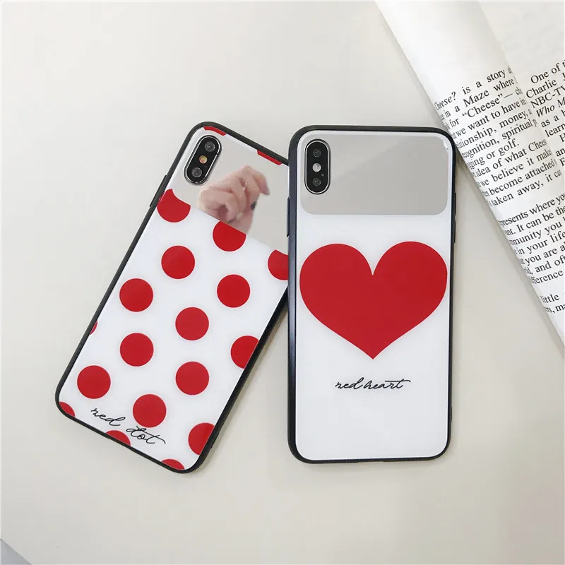 HYH iphone чехол с узором в виде сердца противоударный плотный для Apple 6 7 8 plus x xs xr max |