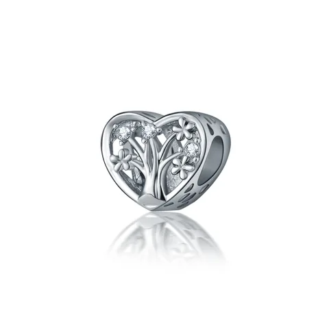 white love is forever clover family tree diy Bead fit original  charms silver 925 Bracelet for girl fashion jewelry