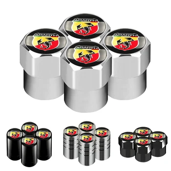 

Car Styling 4pcs Scorpion Badge Aluminum Car Tire Valve Caps For Fiat Abarth Viaggio Abarth Punto 124 125 500 Car Accessories