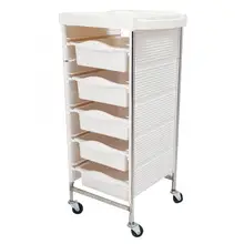 5 ярусов волос салонный инструмент тележка для хранения Регулируемый Парикмахерская тележка Парикмахерская Красота тележка для супермаркета для туалетных принадлежностей Наборы