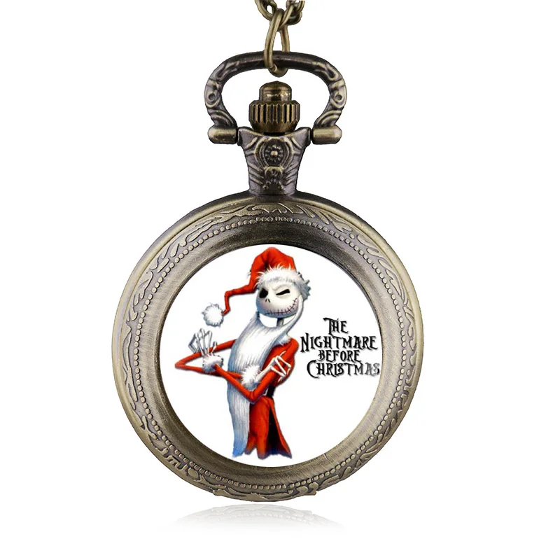 Lovely-Cartoon-Pattern-Quartz-Pocket-Watch-Bronze-Fob-Chain-Necklace-Best-Christmas-Gift-for-Children-Men