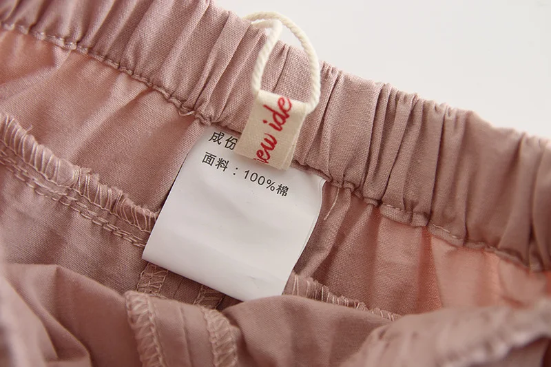 Idea2018 Summer New Style Baby GIRL'S Shorts Baby Solid Color Pure Cotton Fashion Korean-style Cool Crawler 8168