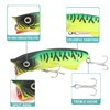 1Pcs Popper Fishing Hard Lures 80mm 11.5g Topwater Floating Wobblers Bass Baits Artificial Isca Pike Lure Crankbaits Tackle ► Photo 2/6